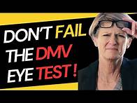 Video thumbnail for Doctor Reveals Tips To ACE Drivers License Eyesight Test | DMV Vision Test | DMV eye test