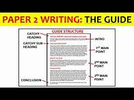 Video thumbnail for GUIDES - Paper 2 writing exam (EDUQAS GCSE English Language)