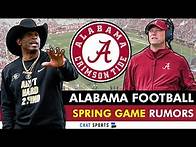 Video thumbnail for Alabama Football Spring Game Rumors: Deion Sanders Suggests Playing Other Schools During Spring Camp
