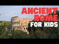 Video thumbnail for Ancient Rome for Kids | Learn all about the History of the Roman Empire for Kids