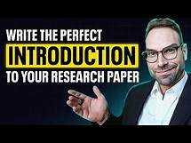 Video thumbnail for How To Write The Perfect Introduction To Your Research Paper (Prof. David Stuckler)