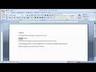 Video thumbnail for How to select text in Microsoft Word - Multiple ways
