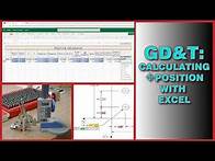 Video thumbnail for GD&T Position Calculator In Excel