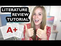 Video thumbnail for LITERATURE REVIEW: Step by Step Guide for Writing an Effective Literature Review