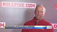 Video thumbnail for CBS 42 exclusive interview with Kalen DeBoer