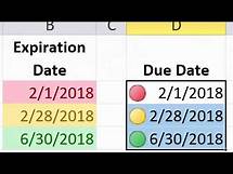 Video thumbnail for Excel Essentials -- Level UP! -- Conditional Formatting for Due Dates and Expiration Dates