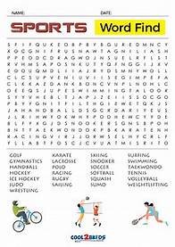 Video thumbnail for Printable Sports Word Search - Cool2bKids