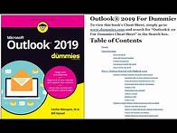 Video thumbnail for Microsoft Outlook For Dummies 2019 Beginner Tutorial Summary