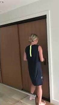 Video thumbnail for Sliding door track for Multi door by pass