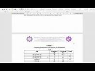 Video thumbnail for How to Interpret Statistical Table ng Research