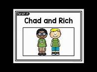 Video thumbnail for CH Digraph/CH Sound: "Chad and Rich" Decodable Reader/Story