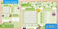 Video thumbnail for Easter Puzzle Worksheet