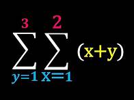 Video thumbnail for Double Sums Demystified: Step-by-Step Guide with Examples