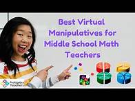 Video thumbnail for 3 Best Middle School Math Virtual Manipulative