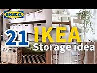 Video thumbnail for 21 *Best* IKEA Storage Ideas!✨Must-Have Items for Every Room | Closet Kitchen and so on