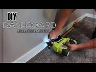 Video thumbnail for How to install baseboard for beginners