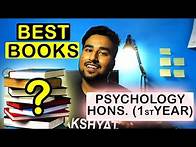 Video thumbnail for Best Books for PSYCHOLOGY First YEAR ||General PSychology, Statistics, DSM-5 ||