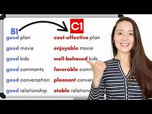 Video thumbnail for Don't Just Say "Good": Refresh Your Vocabulary with Alternatives!
