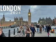 Video thumbnail for London City Tour 2024 | 4K HDR Virtual Walking Tour around the City | London Winter Walk 2024