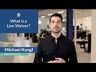 Video thumbnail for What is a Lien Waiver in Construction? 🚧 [How it Works Example]