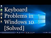 Video thumbnail for How to fix keyboard problems in windows 11 and 10 Laptops/Desktops
