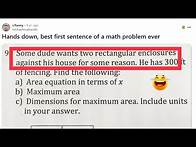 Video thumbnail for Funny math problem 😂