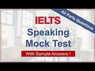 Video thumbnail for IELTS Speaking Mock Test with Sample Answers | Speaking Practice #4