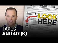 Video thumbnail for Explained: How to File Taxes After 401(k) Withdrawal