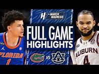 Video thumbnail for Florida vs Auburn GAME Highlights - Final Four | April 5, 2025 NCAA March Madness