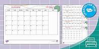 Video thumbnail for Blank Monthly Calendar Planning Template 2024