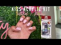 Video thumbnail for Acrylic Application | Kiss Acrylic Kit Tutorial | Beginner Friendly 😇💕✨