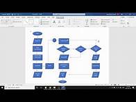 Video thumbnail for How To Create Flowcharts In MS Word 2021