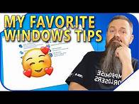 Video thumbnail for Helpful Windows 10 Tips And Tricks Everyone Should Know Part 1