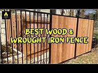 Video thumbnail for Amazing!! 50+ Best Wood & Wrought Iron Fence