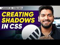 Video thumbnail for CSS Shadow Effects - Box Shadow && Text Shadow || Episode - 22