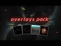 Video thumbnail for Free Premium Overlays For Edits / With High Quality!