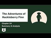 Video thumbnail for The Adventures of Huckleberry Finn | Chapter 24 Summary & Analysis | Mark Twain | Mark Twain
