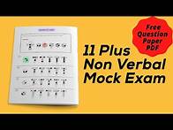 Video thumbnail for 11+ Non Verbal Reasoning - Mock Exam Walkthrough
