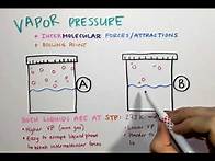 Video thumbnail for 2.3 Vapor Pressure, IMFs, and Boiling Point