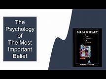 Video thumbnail for Bandura's "Self-Efficacy: The Exercise of Control" - book summary