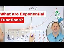 Video thumbnail for 07 - What is an Exponential Function? (Exponential Growth, Decay & Graphing).