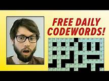 Video thumbnail for Free Daily Codewords!