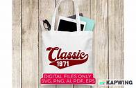 Video thumbnail for Classic Vintage 1971 SVG | 1971 birthday svg | I'm not Old I'm A Classic svg | 50th Birthday svg | fifty birthday svg | Limited Edition Svg