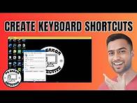 Video thumbnail for How to Create Keyboard Shortcuts in Windows 10
