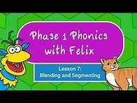 Video thumbnail for Segmenting and Blending Sounds - Phase 1 Phonics