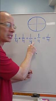 Video thumbnail for Adding Fractions with Common Denominators (Step by Step)