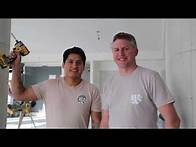 Video thumbnail for Frameless (Flush Wall) Door Installation Step by Step