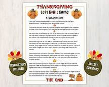 Video thumbnail for Printable Thanksgiving Left Right Game for Kids and Adults, Pass the Gift Game Perfect for Thanksgiving Gatherings, Instant Download - Etsy