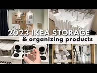 Video thumbnail for BEST IKEA ORGANIZERS & STORAGE PRODUCTS 2023 | Affordable storage solutions for the whole house