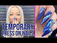 Video thumbnail for How to Design Your Own Press On Nails | Doing my own nails